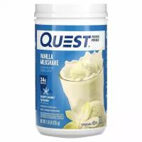 Quest Nutrition, Protein Powder, Vanilla Milkshake, 1.6 lb (726 g)