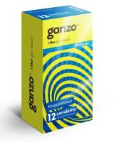 Классические презервативы с обильной смазкой Ganzo Classic - 12 шт. (цвет не указан)