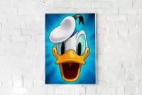 Плакат Дональд Дак/Donald Duck/ Плакат на стену 30х42 см / Постер формата А3