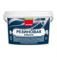 Краска резиновая Neomid шелковисто-матовая, готовые цвета, Бежевый 2,4 кг