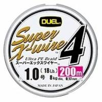 Шнур плетеный Duel PE SUPER X-WIRE 8 200m #1.2 5Color Yellow Marking 12.0Kg (0.19mm)