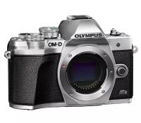 Беззеркальный фотоаппарат Olympus OM-D E-M10 Mark III S Body, cеребристый