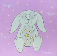 Настенный ночник Suki Light-Up Wall Canvas Flop Rabbit (Зуки ночник Кролик Флоп)