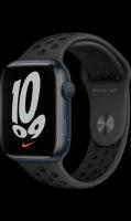 Apple Умные часы Apple Watch Nike Series 7, 41 мм, тёмная ночь