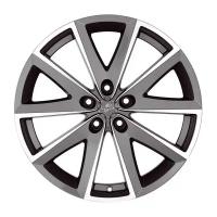 Колесный диск Fondmetal 7600 7.5x17/5x112 D67.2 ET42 GLOSSY TITANIUM MACHINED