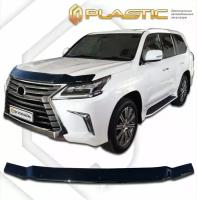 Дефлектор капота для Lexus LX 570 2016-н.в. Classic черный