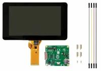 Сенсорный ЖК-экран 7-дюймовый для Raspberry Pi 4/3B +, Дисплей 800 х 480 px для одноплатного ПК Raspberry Pi