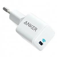 Сетевое зарядное устройство Anker PowerPort 3 Nano 20W USB-C White