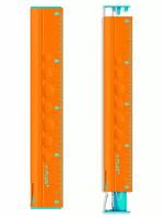 Канц. Набор: точилка, встроенная В оранжевую линейку 20СМ, В компл. С карандашом И ластиком, Y-Plus
