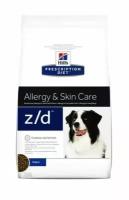 Hill`s (Хилс) canine z d allergen-free для собак лечение острых пищевых аллергий 3 кг