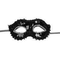 Карнавальная маска Венеция, цвет чёрный 2311751