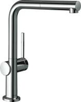 Кухонный смеситель однорычажный 270 с вытяжным изливом 1 jet Hansgrohe Talis M54 Sbox 72809000