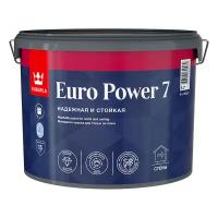 Tikkurila Euro Power 7 / Тиккурила Евро 7 краска матовая моющаяся база С 2,7л