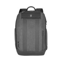 Рюкзак VICTORINOX Architecture Urban2 City Backpack 14'', серый, полиэстер / кожа, 30x19x42 см, 17 л Victorinox MR-611955