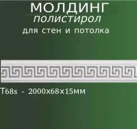 Декоративный молдинг на стену или потолок из полистирола с узором