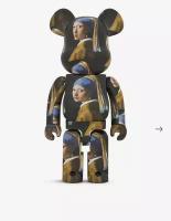 Фигурка Bearbrick Girl with a Pearl Earring 1000%