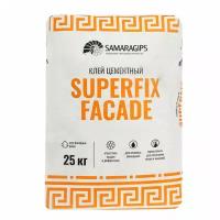 Клей цементный SUPERFIX FACADE, 25 кг