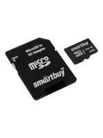 Micro SD Smartbuy 32 Gb Class 10 Advanced U3 UHS-1(с адаптером SD)