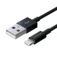 Кабель Satechi Lightning to USB Cable MFI 1м Black (ST-MFILB)