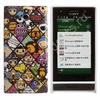 Чехол Cartoon Pattern для Sony Xperia U / ST25i