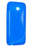 Чехол силиконовый для HTC Desire 601 S-Line TPU (Синий)