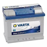 Аккумулятор Varta Blue D24 60Ач обратная полярность 560408