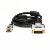 Кабель Dayton DVI-D(M)-HDMI(M) в нейлоновой оплетке 10.0м (Черный)