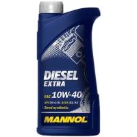 Моторное масло Mannol Diesel Extra 10W-40 полусинтетическое 1 л