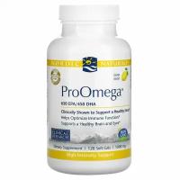 Nordic Naturals, ProOmega, лимон, 1000 мг, 120 мягких таблеток