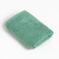 Полотенце махровое цвет зелёный сланец 30х60см, 350 г/м2, 100% хлопок