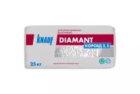 Декоративное покрытие KNAUF Diamant Короед 2.5 мм, 2.5 мм, белый, 25 кг, 25 л