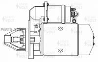 STARTVOLT LST 0353X Стартер для а/м ГАЗ-53/ГАЗ-66/ПАЗ-672/3205 (Тип БАТЭ) 12В, 1,5кВт (LSt 0353X) 1шт