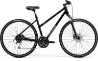 Велосипед '21 merida crossway 100 lady рама:xs(43cm) glossyblack/mattsilver