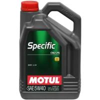 Моторное масло Motul Specific CNG/LPG SAE 5W-40 синтетическое 5 л