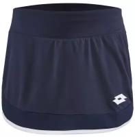 Женская Юбка теннисная Lotto Squadra W Skirt PL - navy blue (XS)