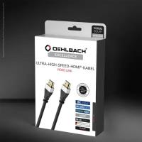 Oehlbach Excellence Select video Link, UHS HDMI 2.1 cable, 3m bl, D1C33103