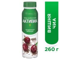 260Г ПИТ йогурт 2% активиа ВИШ