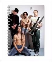 Тетрадь Red Hot Chili Peppers, Ред хот чили пепперс №7, А6 (10 на 15 см)