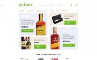 Шаблон OpenCart Drinky