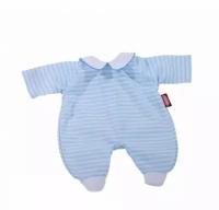 Gotz Blue Striped Romper Suit Size M (Комбинезон в полоску для кукол Готц 42 - 46 см)