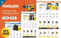 ToolDic - Tools and Auto parts Тема PrestaShop