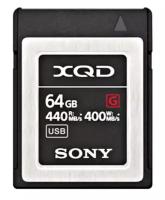 Карта памяти Sony XQD G Series 64 ГБ