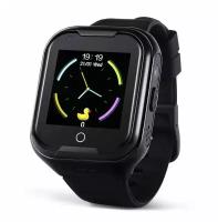 Детские умные часы Smart Baby Watch Wonlex KT11 GPS, WiFi, камера, 4G, черные (водонепроницаемые)