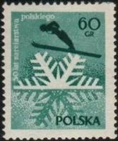 (1957-002) Марка Польша 