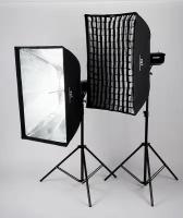 Комплект постоянного света FST EF-150B LED Softbox KIT