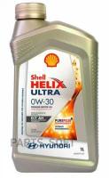 SHELL 550052662 SHELL HELIX ULTRA ECT AH 0W30 C2/C3 / Масло моторное синт. 1л [SHELL] 1шт