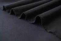 Ткань пальтовая шерсть черная