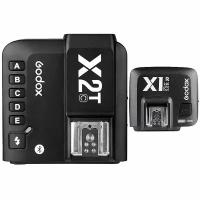 Синхронизатор Godox Canon X2T + X1R-C (передатчик+приемник)