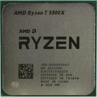 Процессор AMD Ryzen 7 5800X 100-000000063 Zen 3 8C/16T 3.8-4.7GHz (AM4, L3 32MB, 7nm, 105W) tray