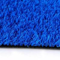 Искусственный газон в рулоне для декора 2x2 м Domo Premium Color Deco 20, голубой, высота ворса 20 мм. Искусственная трава